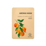 Masque Visage Aromatique Mandarine Orange Douce | Pack de 5