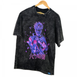 Six Eyes Sorcerer Stone Wash Oversize Drop-Shoulder T-Shirt