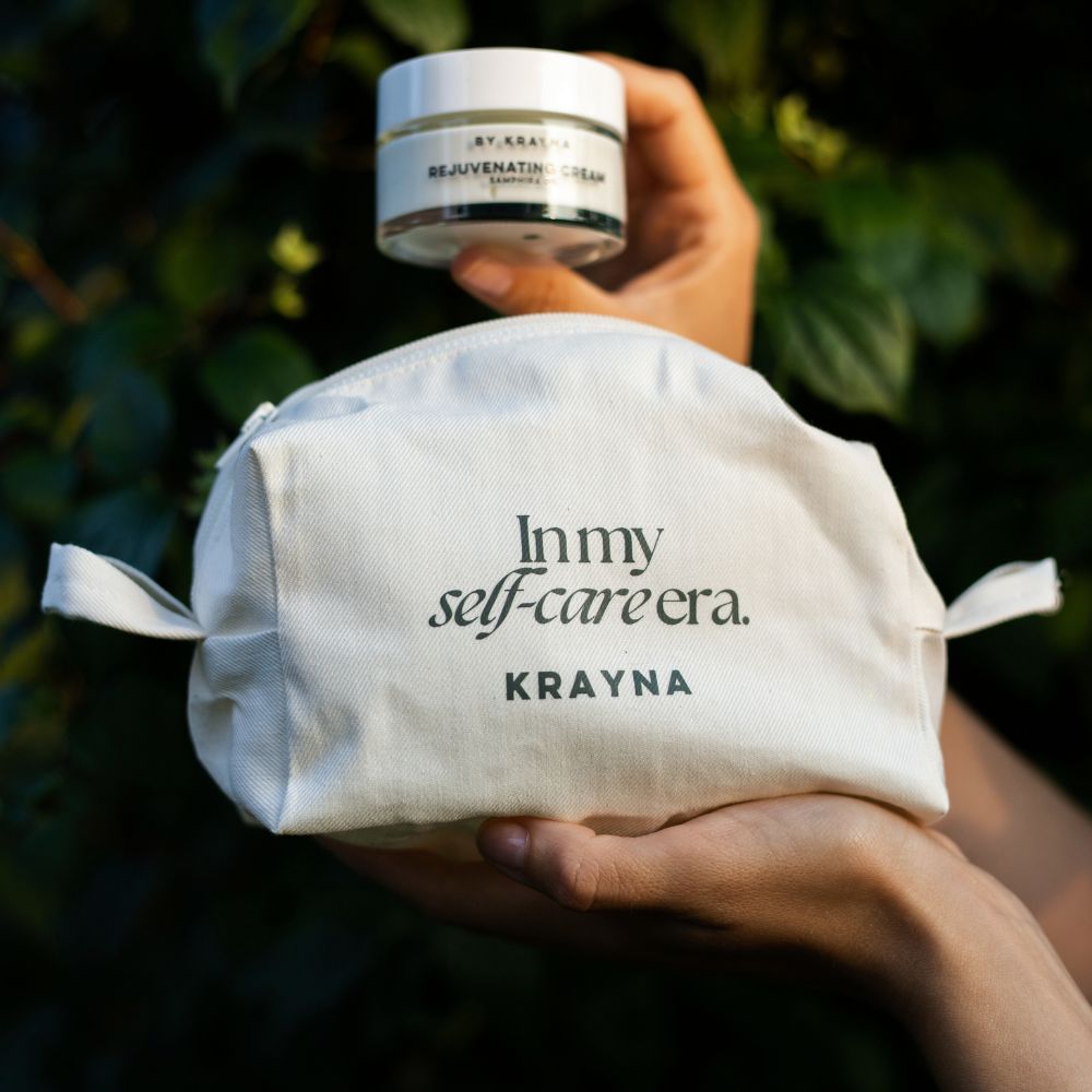 Krayna - Cosmetic Bag (3) - Trousse de Toilette en Coton