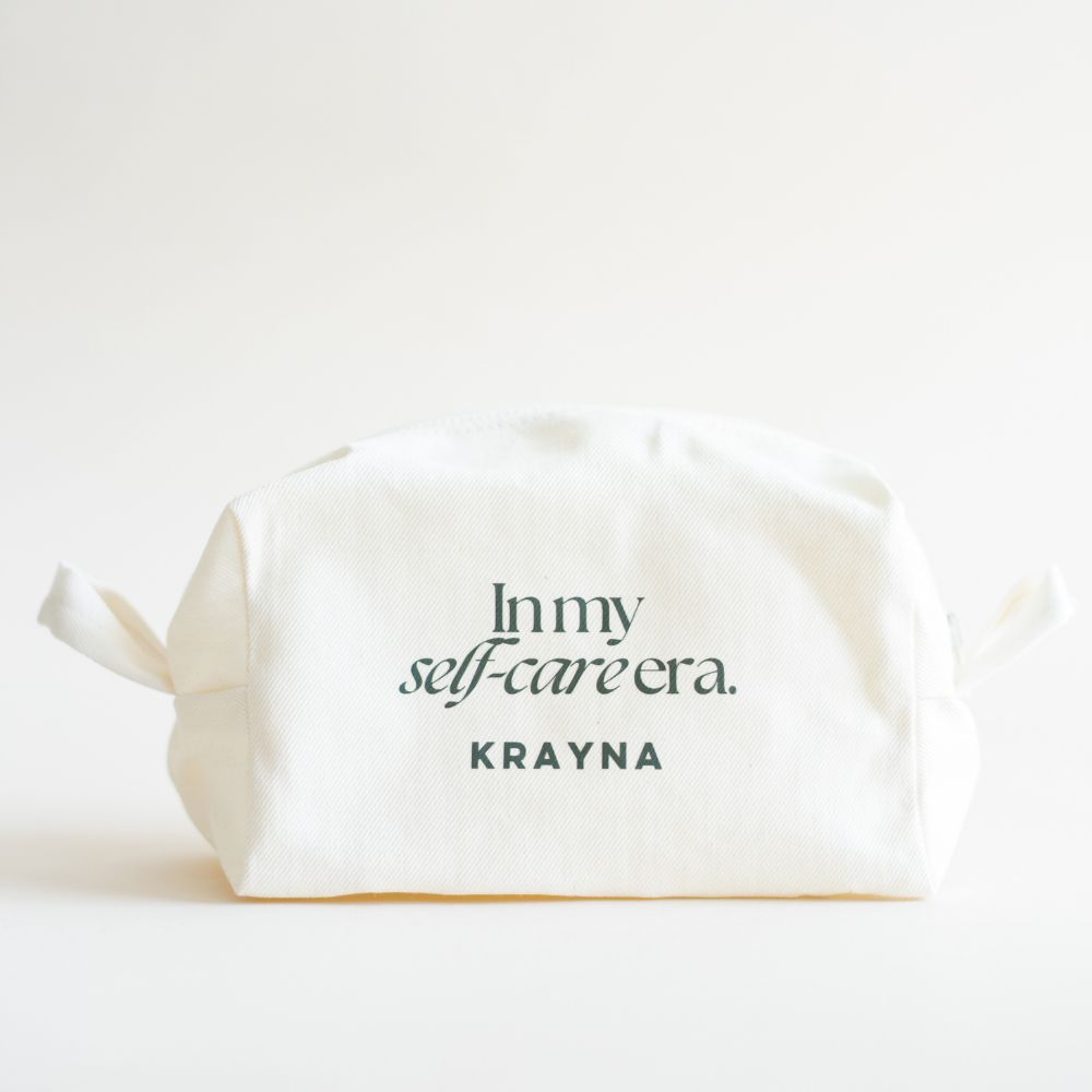 Krayna - Cosmetic Bag - Trousse de Toilette en Coton